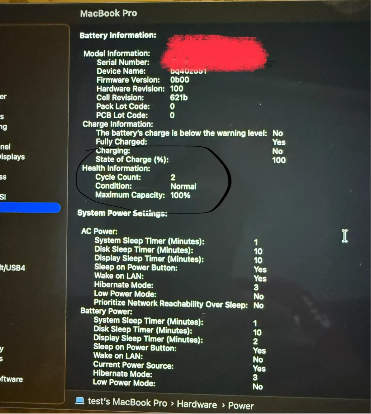 Open Box MacBook Pro M4 1TB 14 + 3 year Apple care image indicator(7)