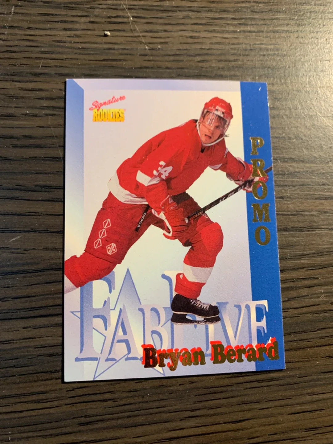 Bryan Berard Signature Rookies Hockey Card