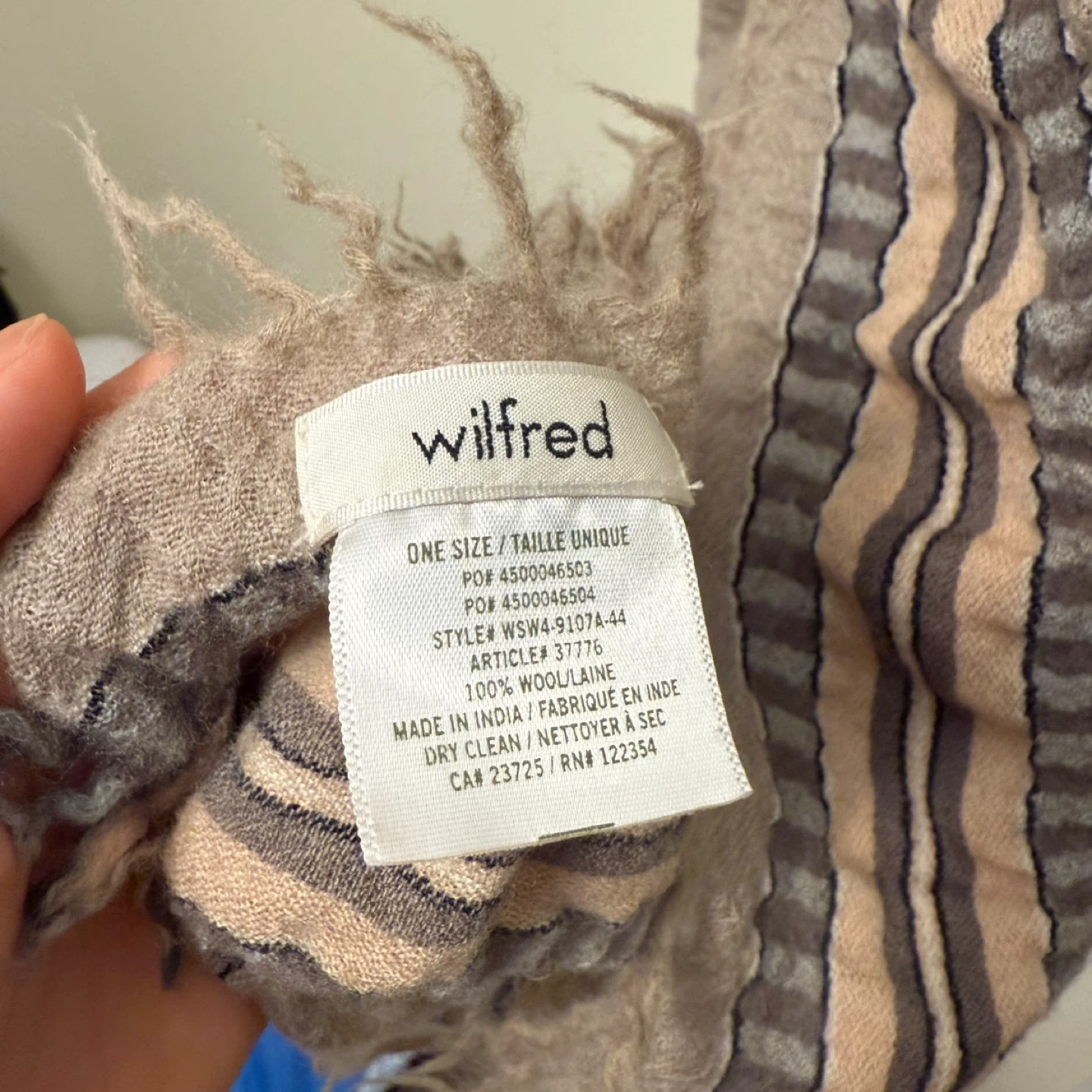 Wilfred Wool Scarf - photo 3
