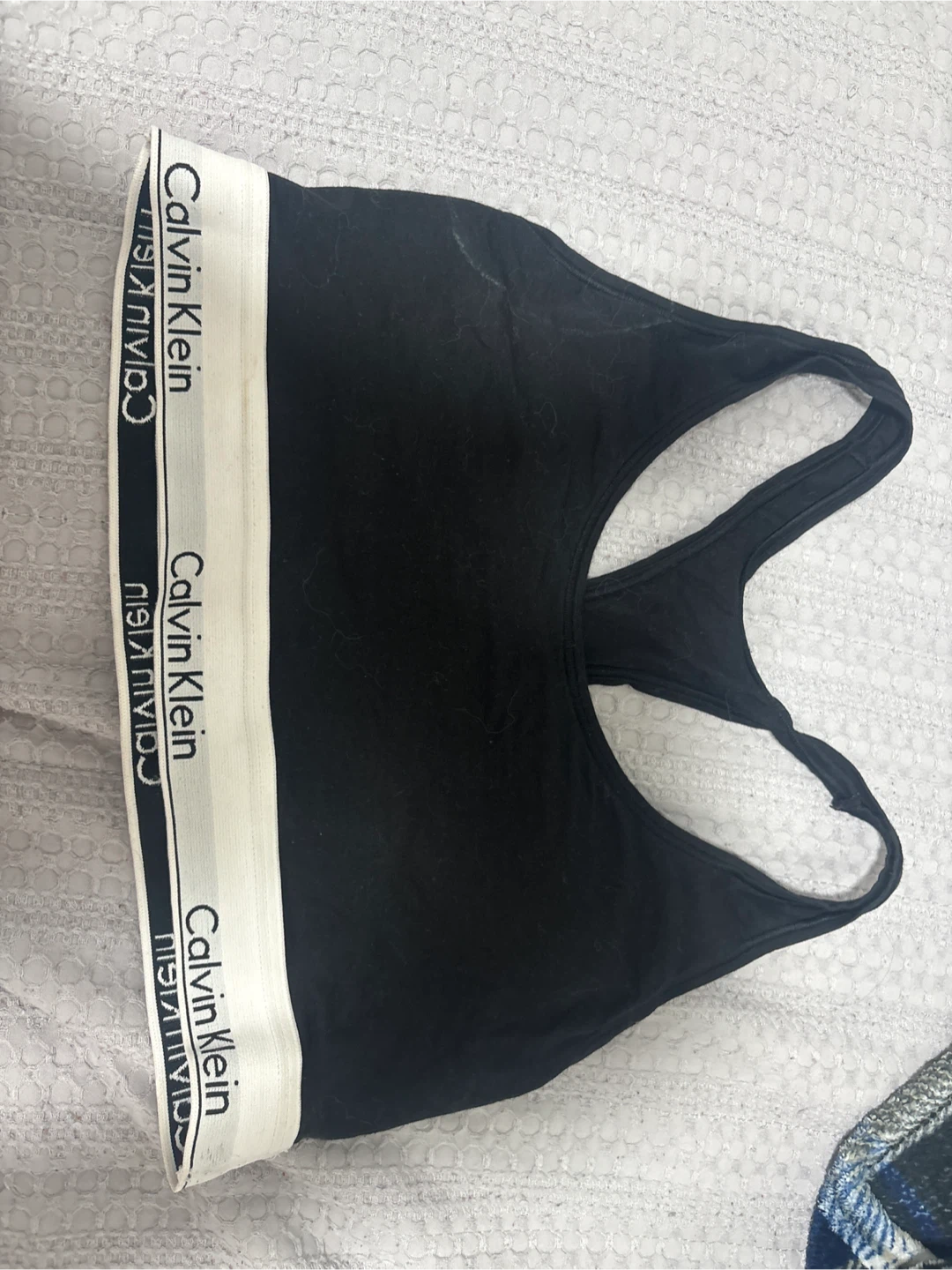 Calvin Klein Black Sports Bra