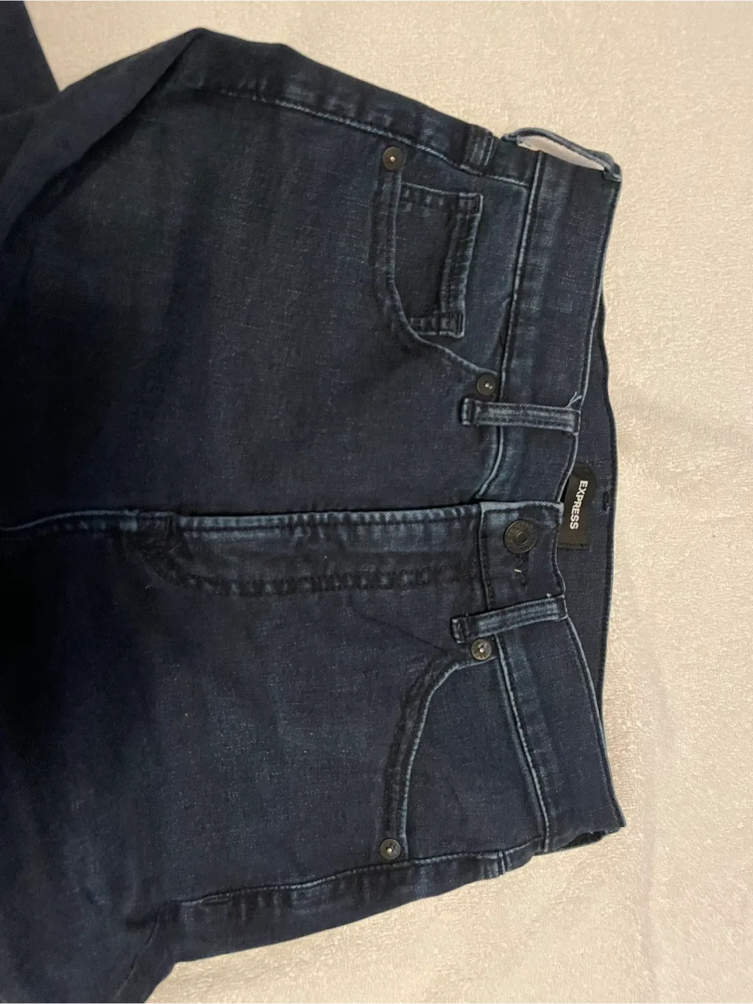 Express Dark Wash Jeans image indicator(3)