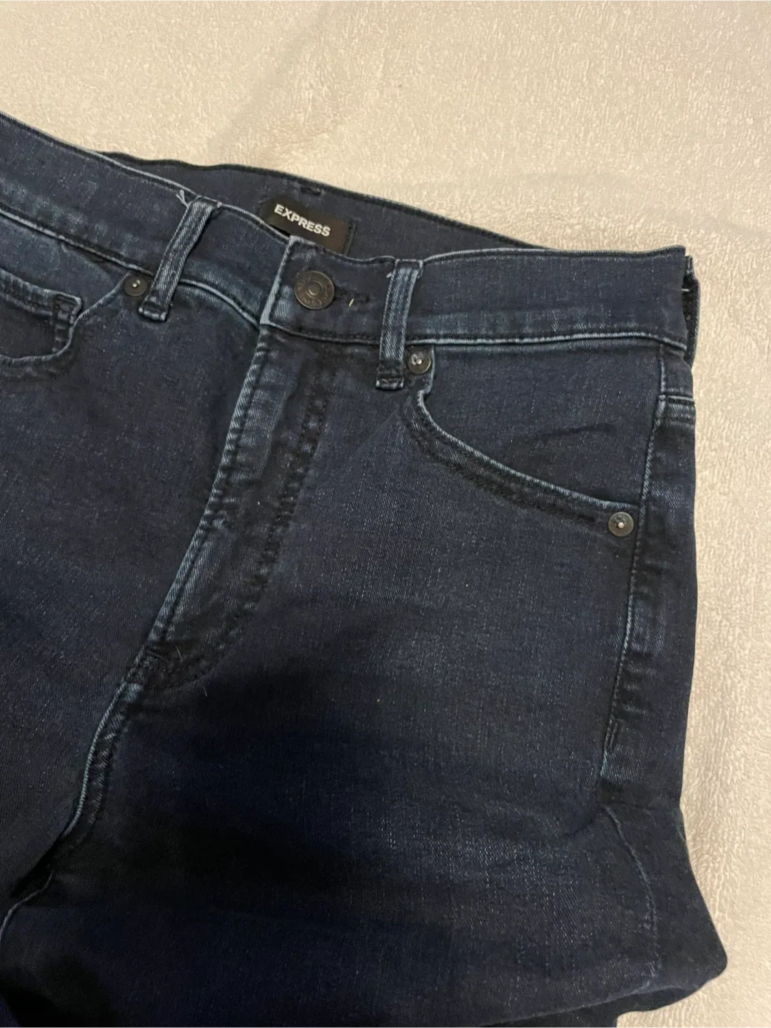 Express Dark Wash Jeans image indicator(2)