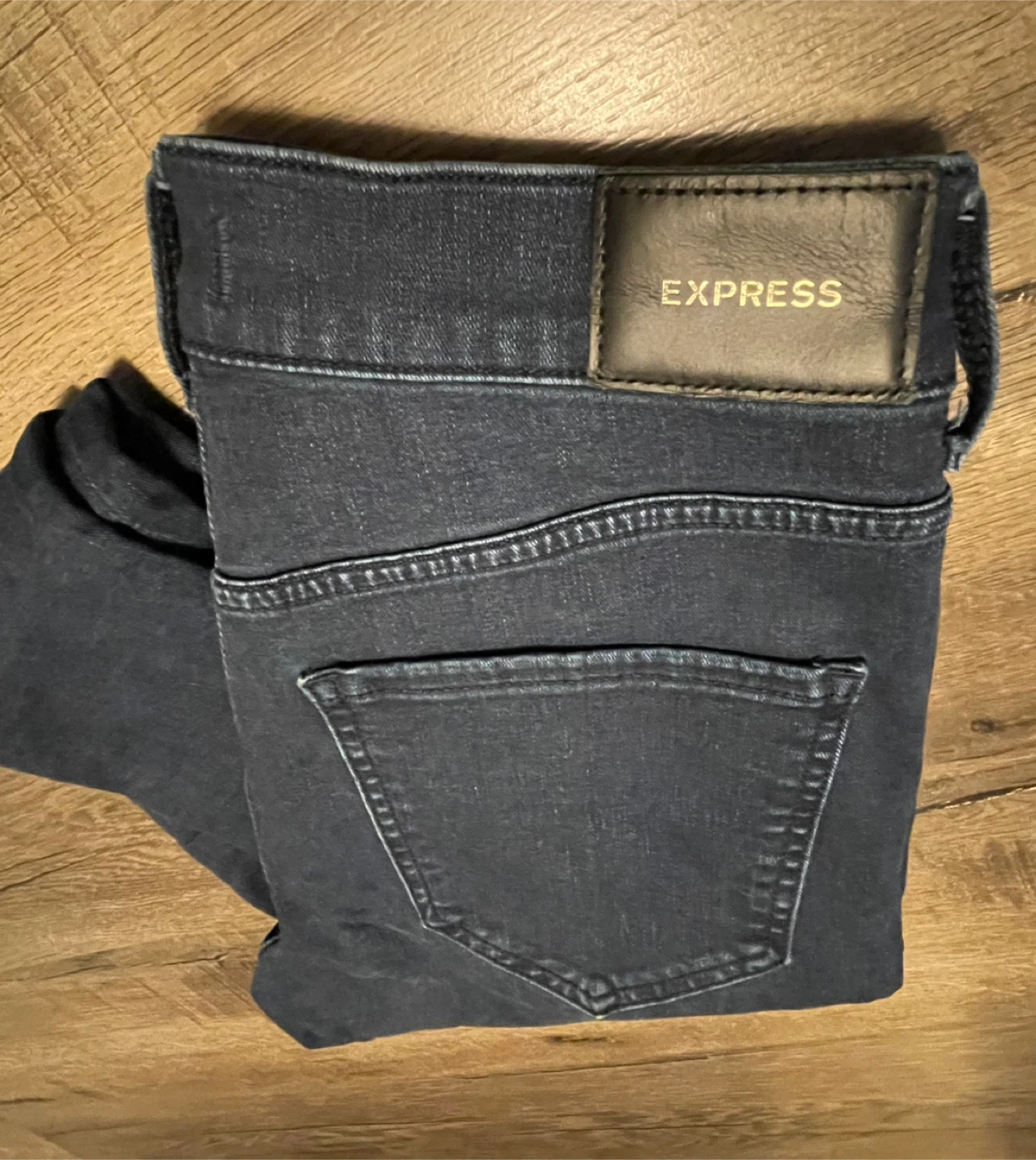 Skinny High Rise Jeans (Size:0) Blue - photo 3