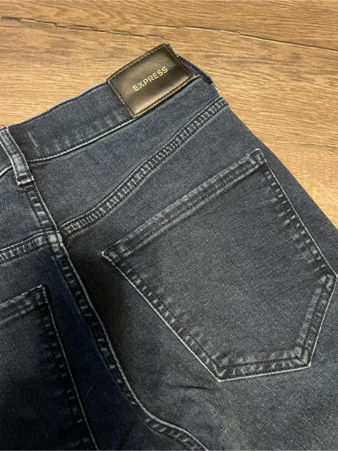 Express Skinny High Rise Jeans - Size 0R - Blue image indicator(5)