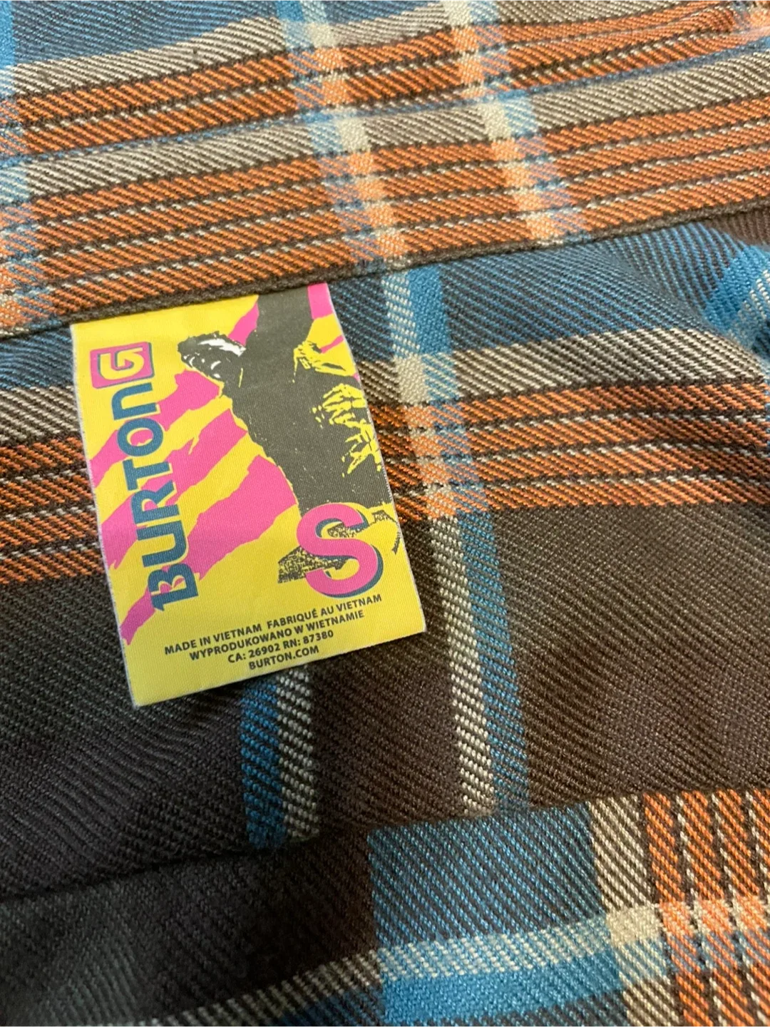 Burton Flannel Shirt - Size Small image indicator(3)