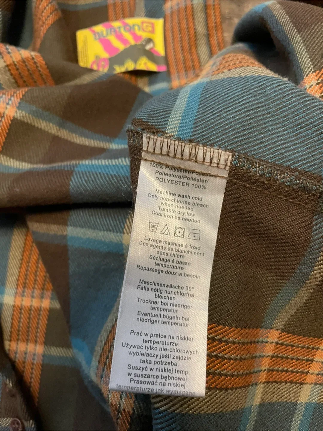 Burton Flannel Shirt - Size Small image indicator(4)