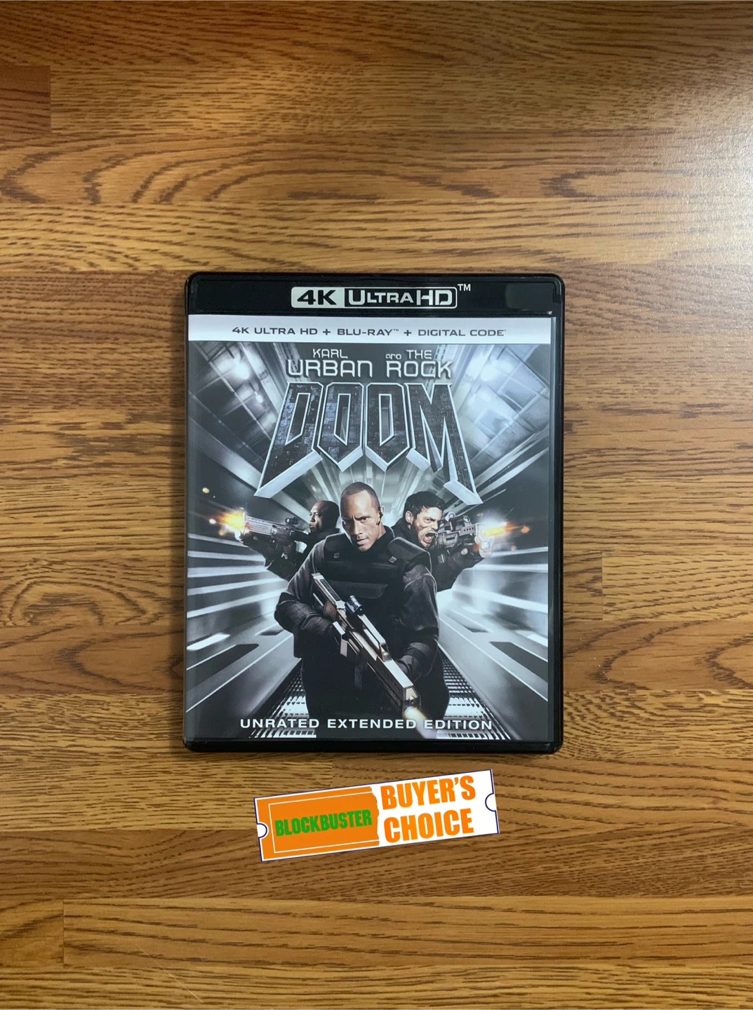 Doom (Unrated Extended Edition) 4K UHD Blu-ray Combo Pack