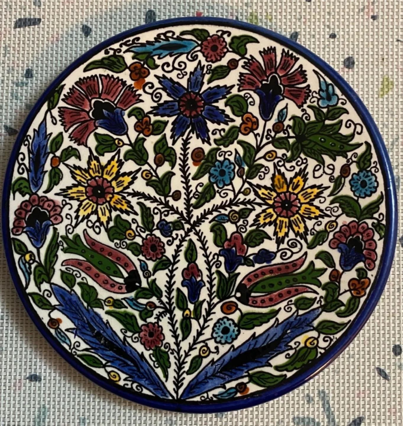 Handmade Ceramic Plates from Jordan image indicator(2)