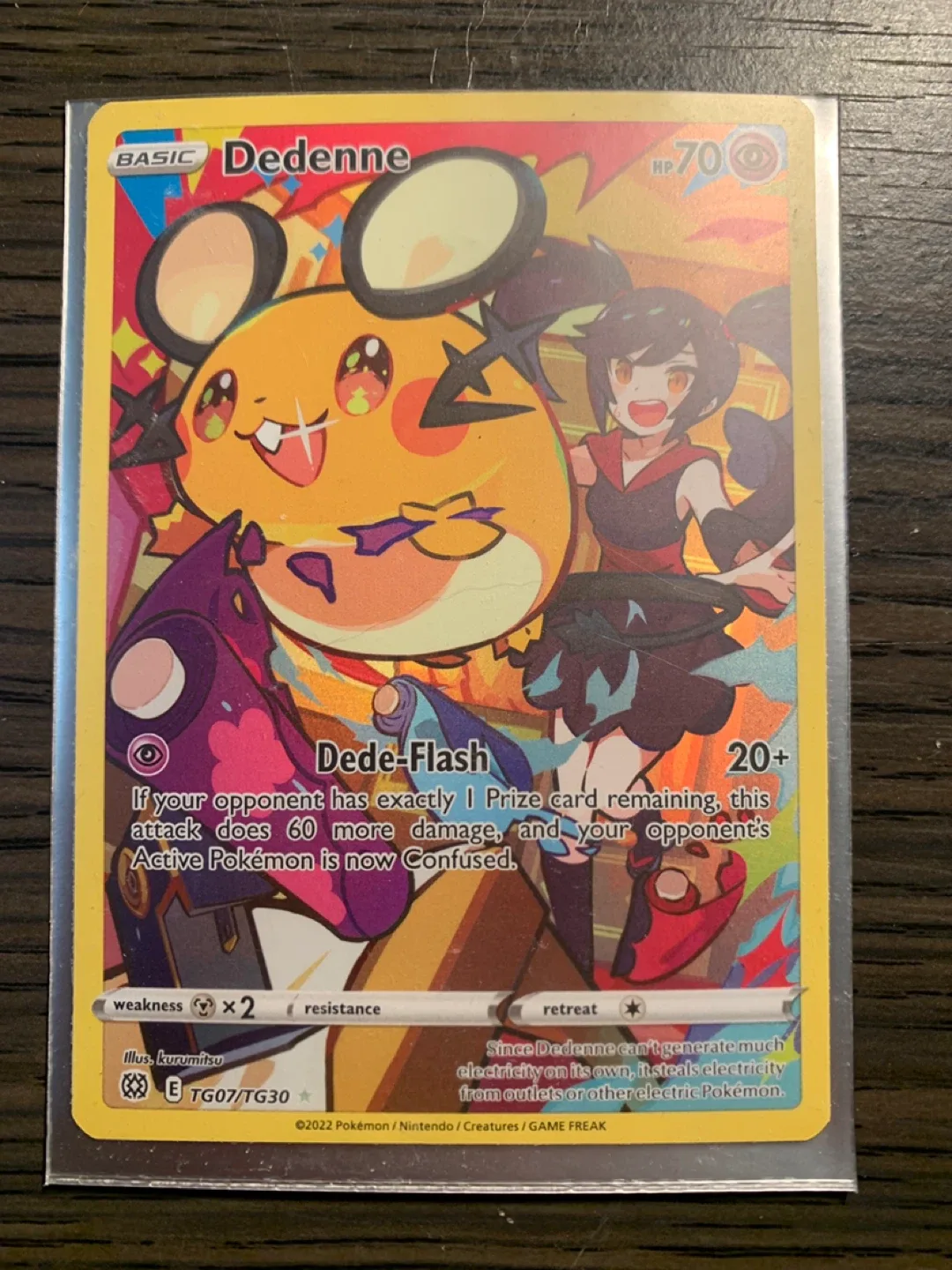 Dedenne TG07/TG30 Pokémon Card image indicator(2)