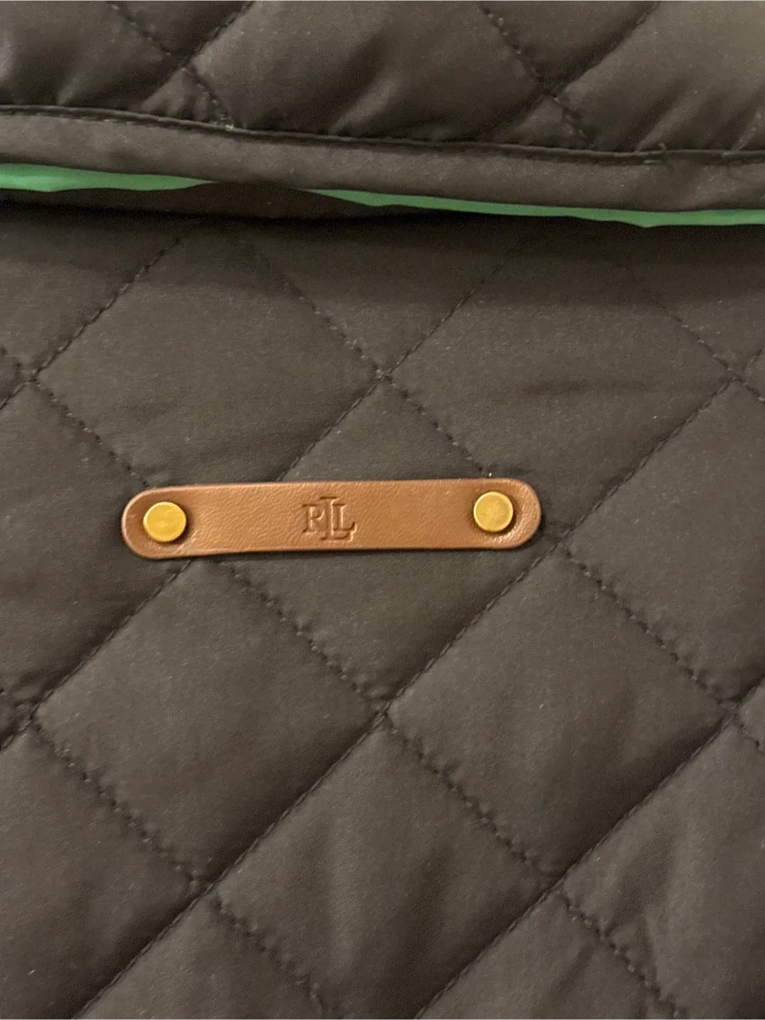 Ralph Lauren Dark Blue Quilted Jacket - Size L image indicator(4)