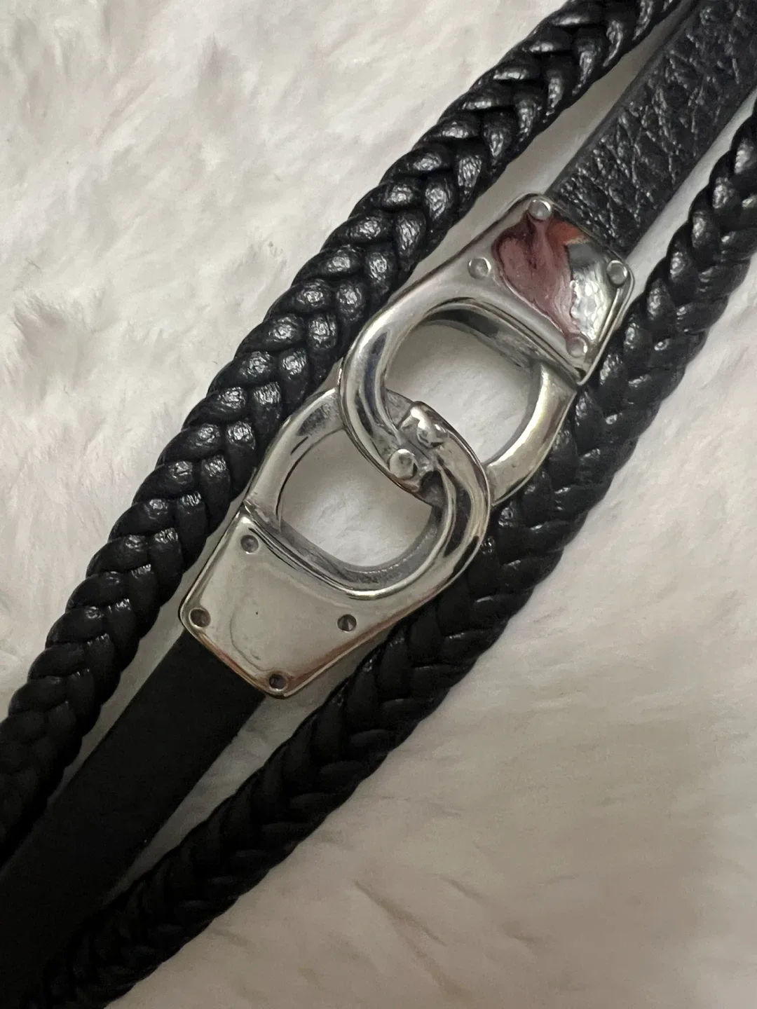 Black Braided  Bracelet image indicator(2)