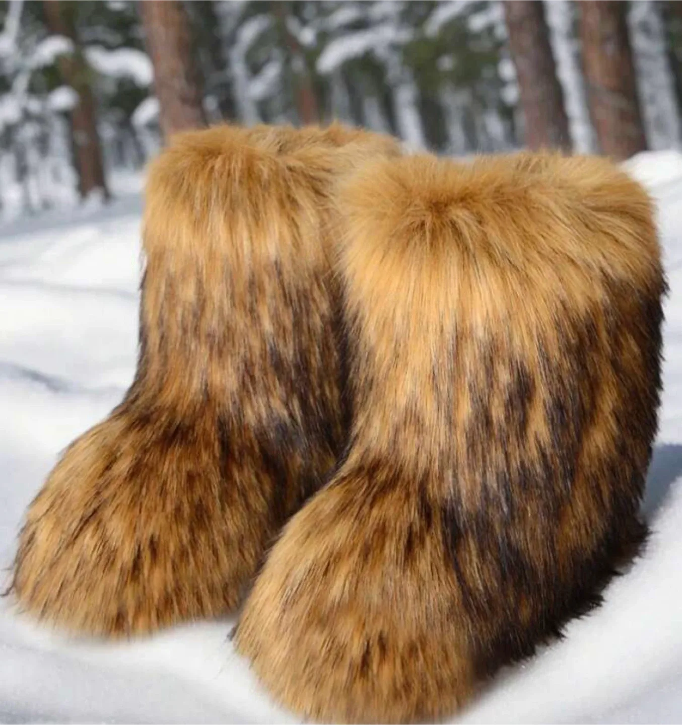 Faux Fur Winter Boots image indicator(4)