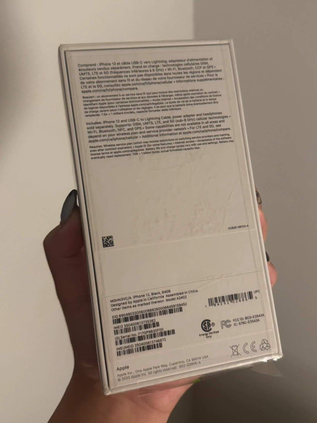 New Apple iPhone 12 Black 64GB - photo 2