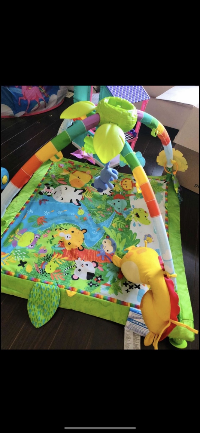 Fisher-Price Rainforest Melodies & Lights Deluxe Gym
