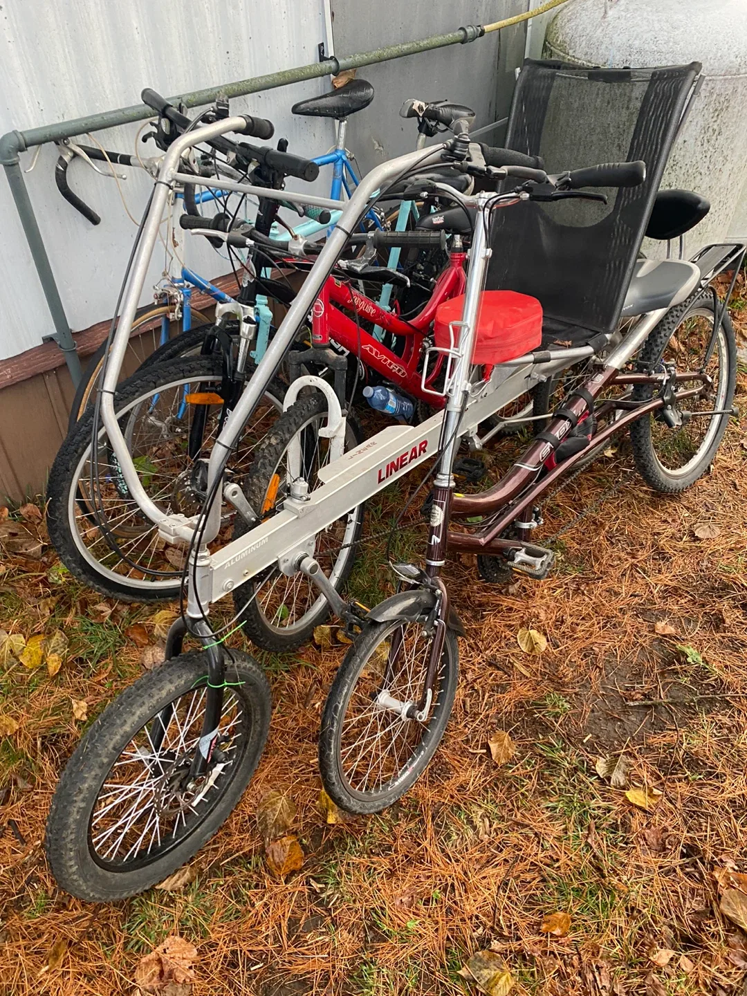 Linear Recumbent Bicycle