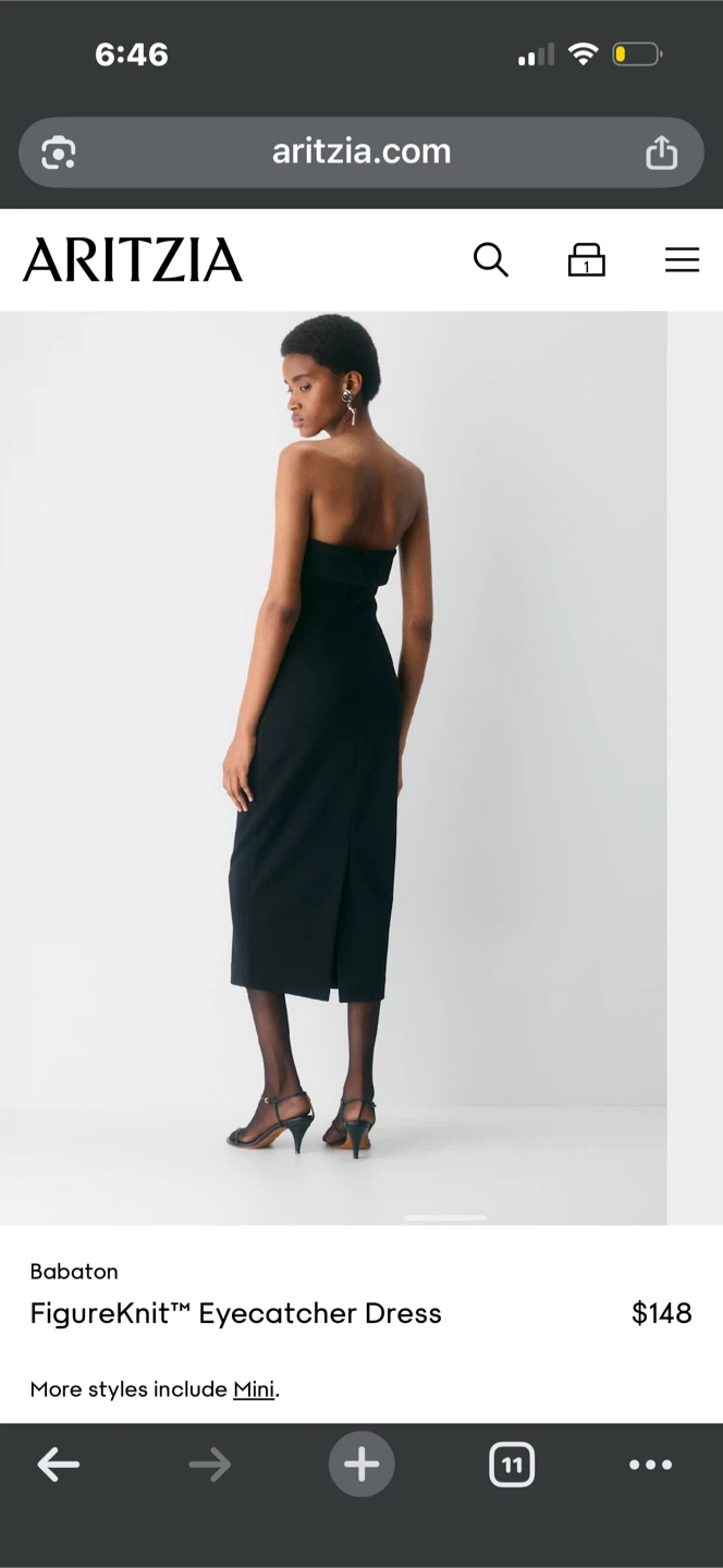 Aritzia Babaton FigureKnit™ Eyecatcher Dress - photo 2