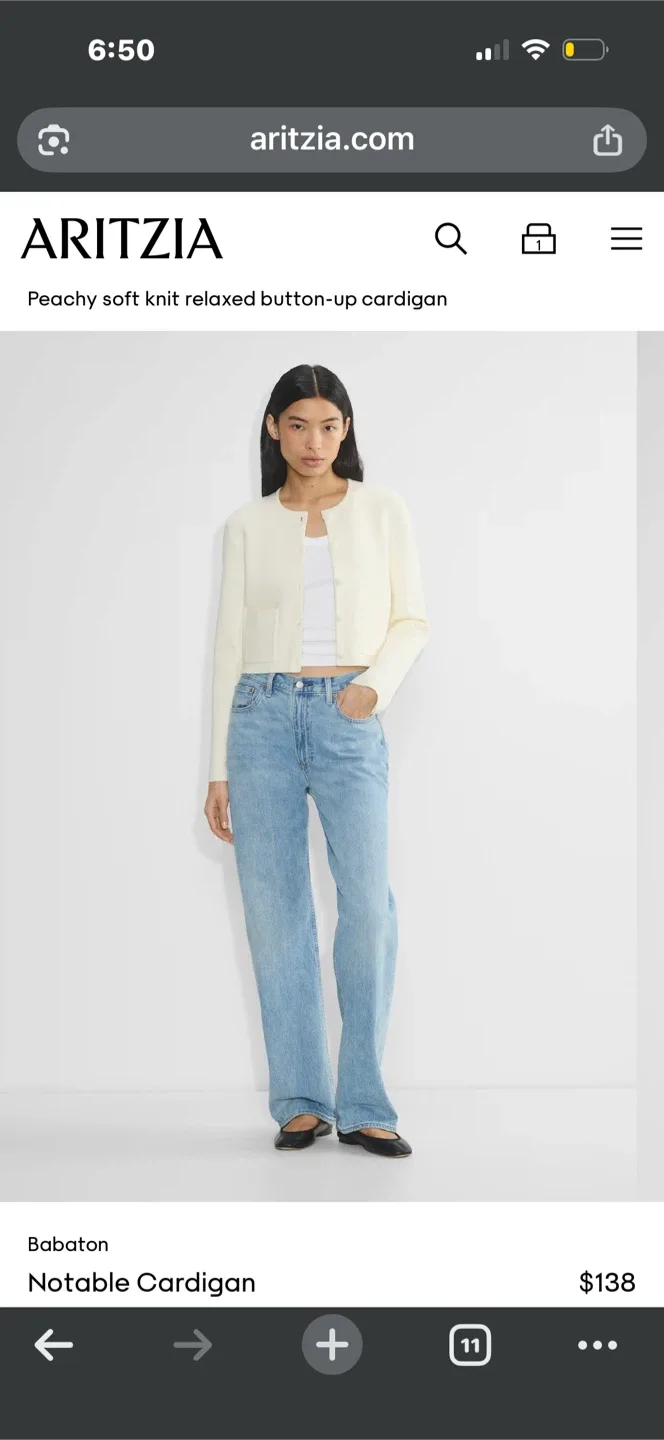 Aritzia Babaton Notable Cardigan image indicator(2)