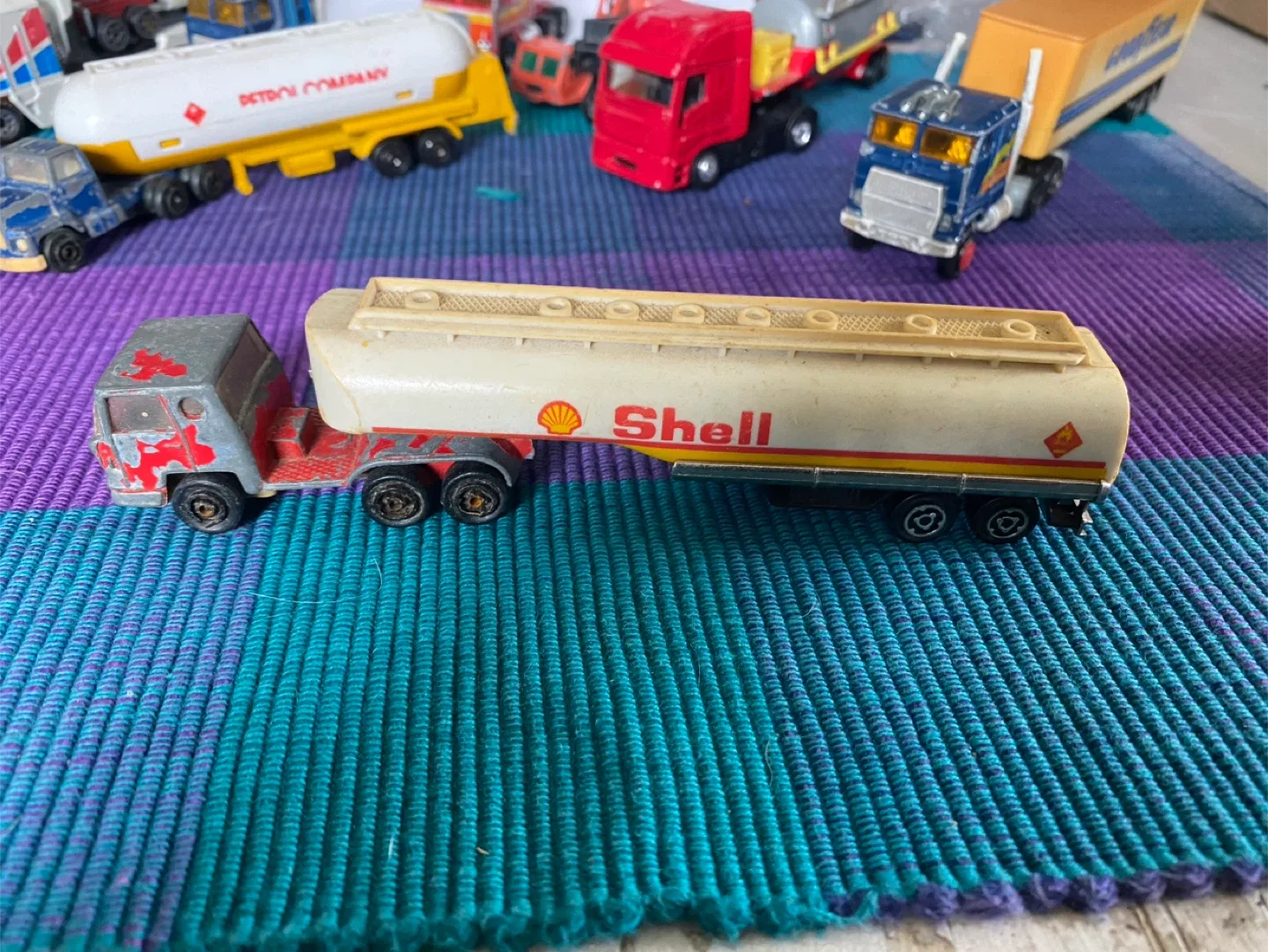 Vintage Diecast Toy Trucks - Shell, Goodyear, More! image indicator(5)