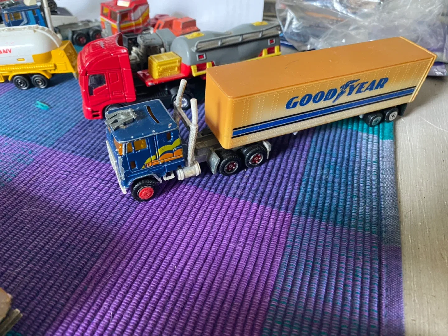 Vintage Diecast Toy Trucks - Shell, Goodyear, More! image indicator(4)