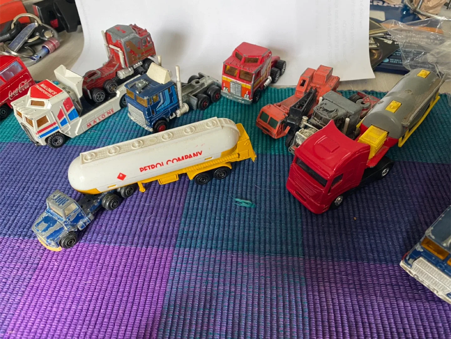 Vintage Diecast Toy Trucks - Shell, Goodyear, More! image indicator(3)