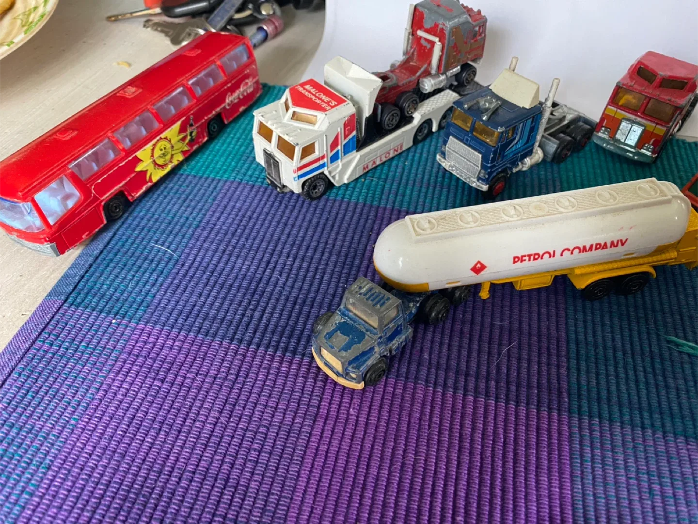 Vintage Diecast Toy Trucks - Shell, Goodyear, More! image indicator(2)
