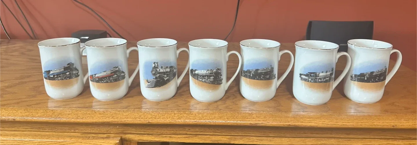 Collectible Train Mugs - Set of 7 image indicator(2)