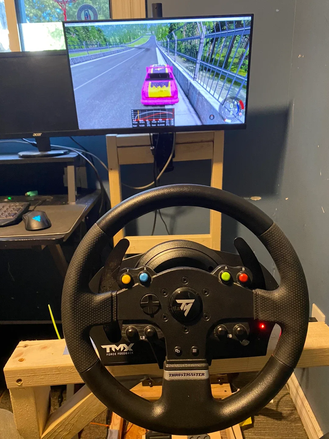 Thrustmaster TMX Force Feedback Racing Wheel setup