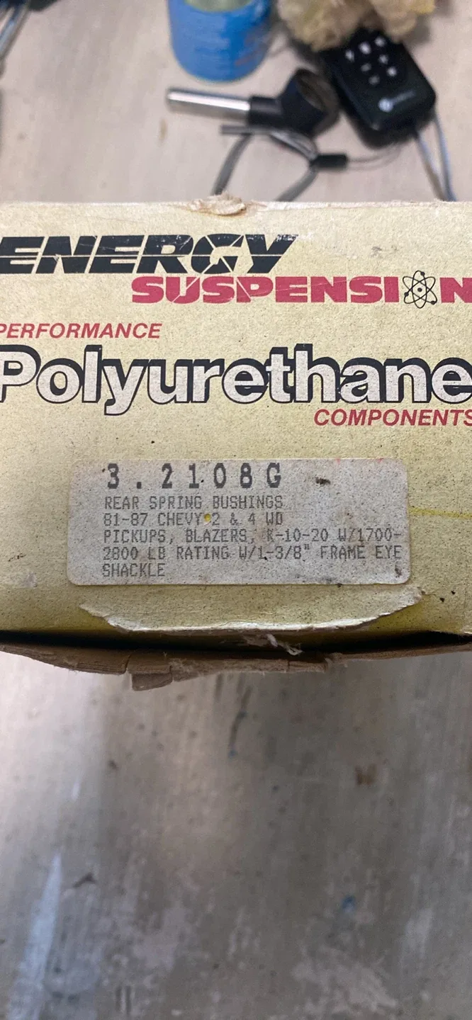 Energy Suspension Polyurethane Rear Spring Bushings image indicator(2)