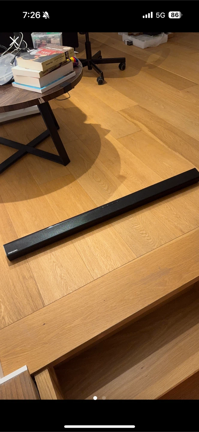 Samsung Soundbar & Wireless Active Subwoofer