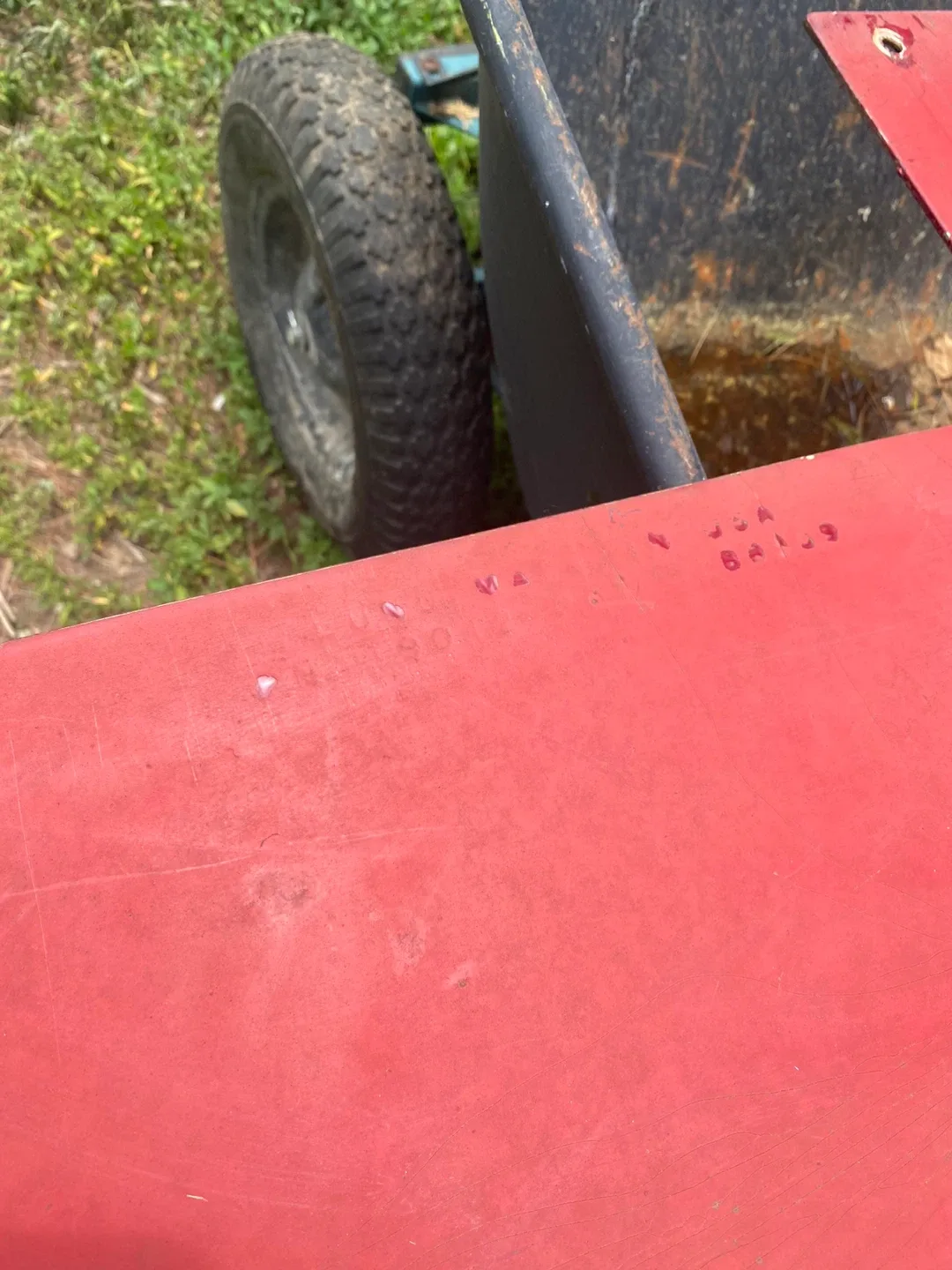 Red Lund Truck visor 88-98 C/K trucks image indicator(4)