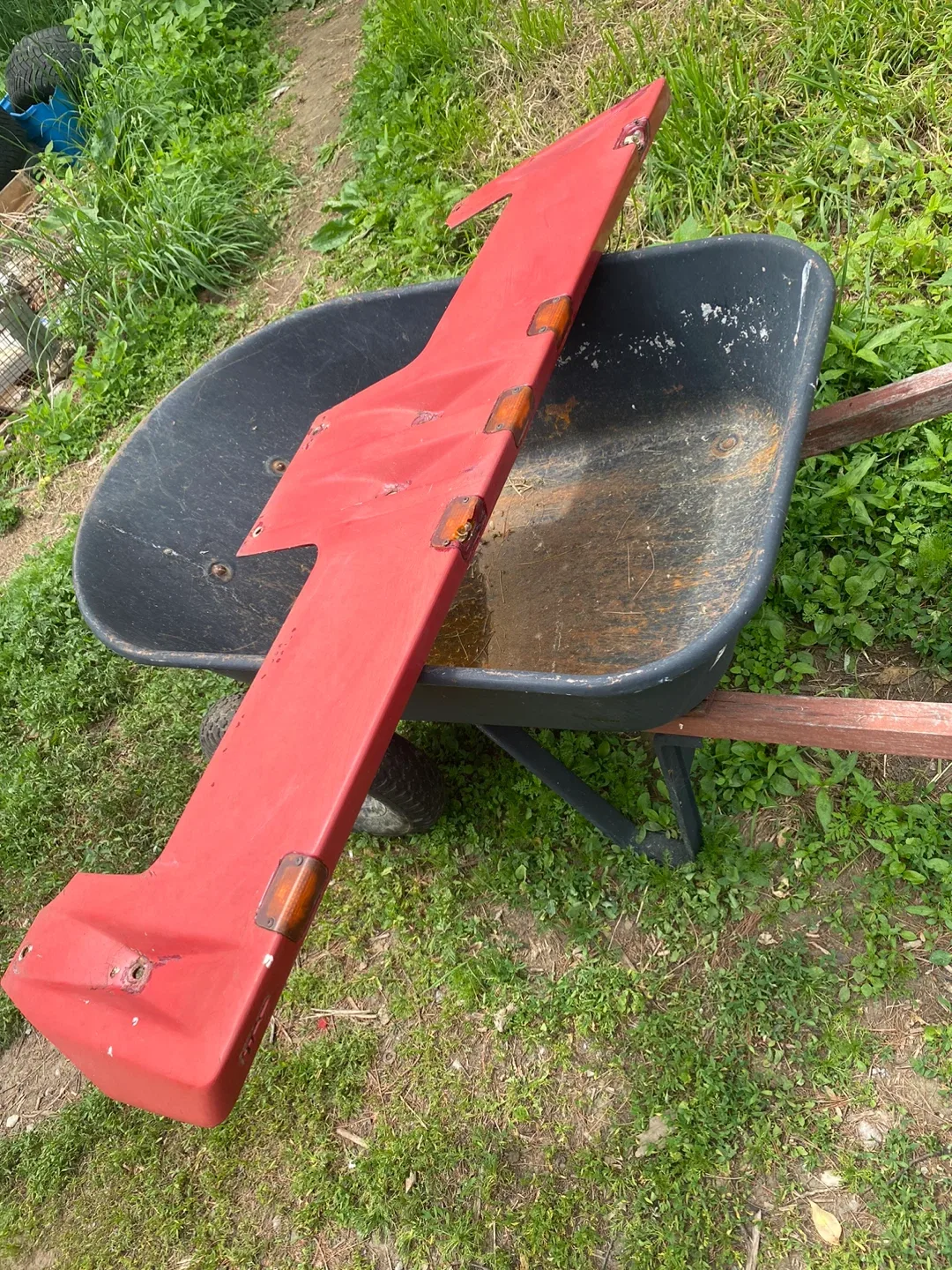 Red Lund Truck visor 88-98 C/K trucks
