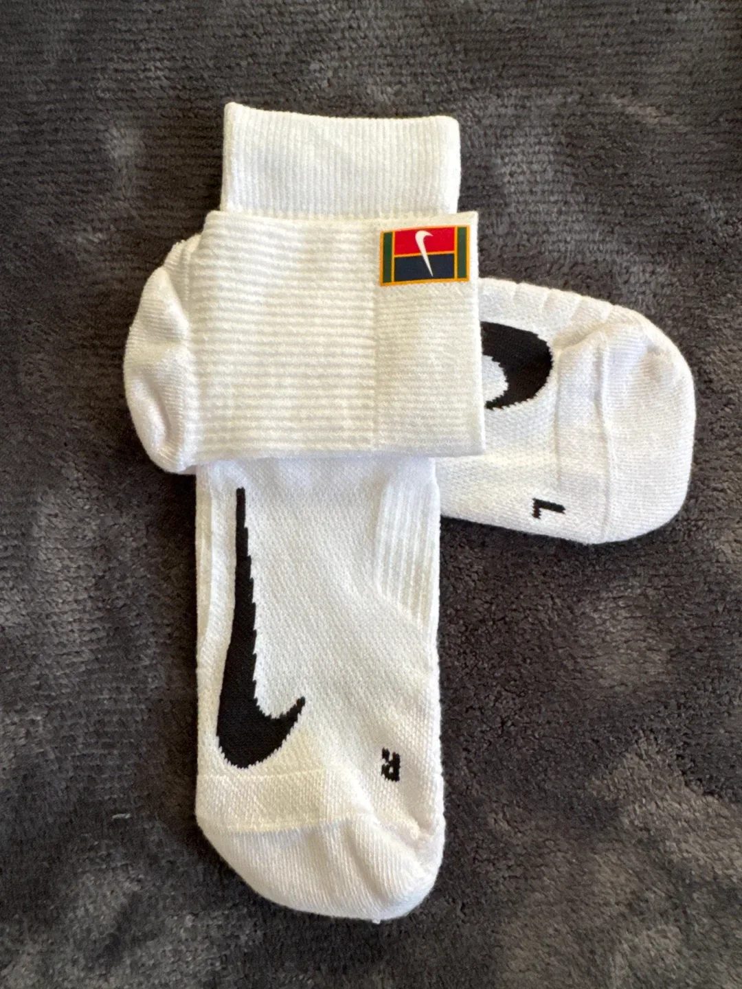 Nike Dri-FIT Low Quarter Socks - Size Large image indicator(2)
