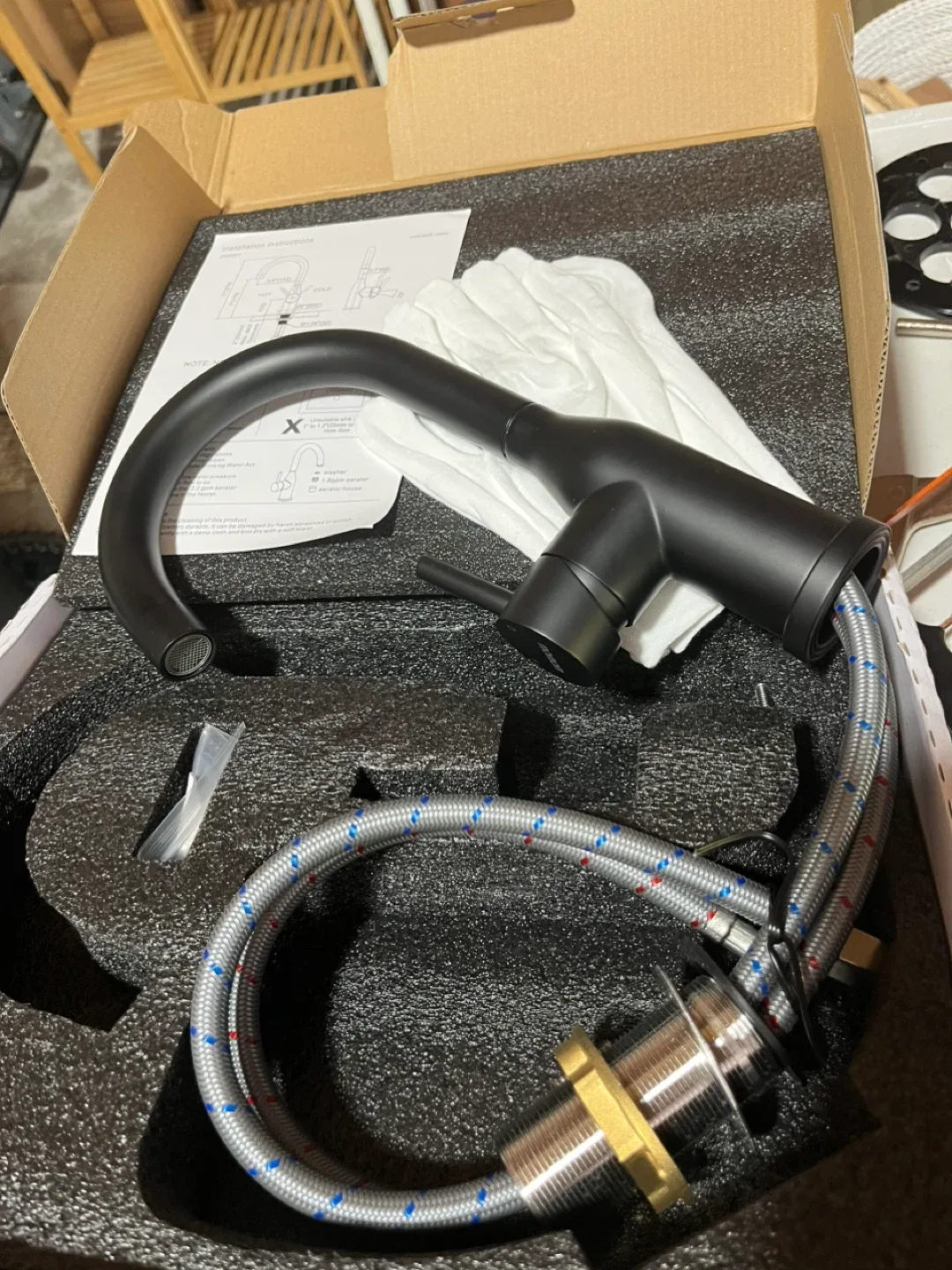 Waterfall Bathroom Faucet - New in Box image indicator(2)