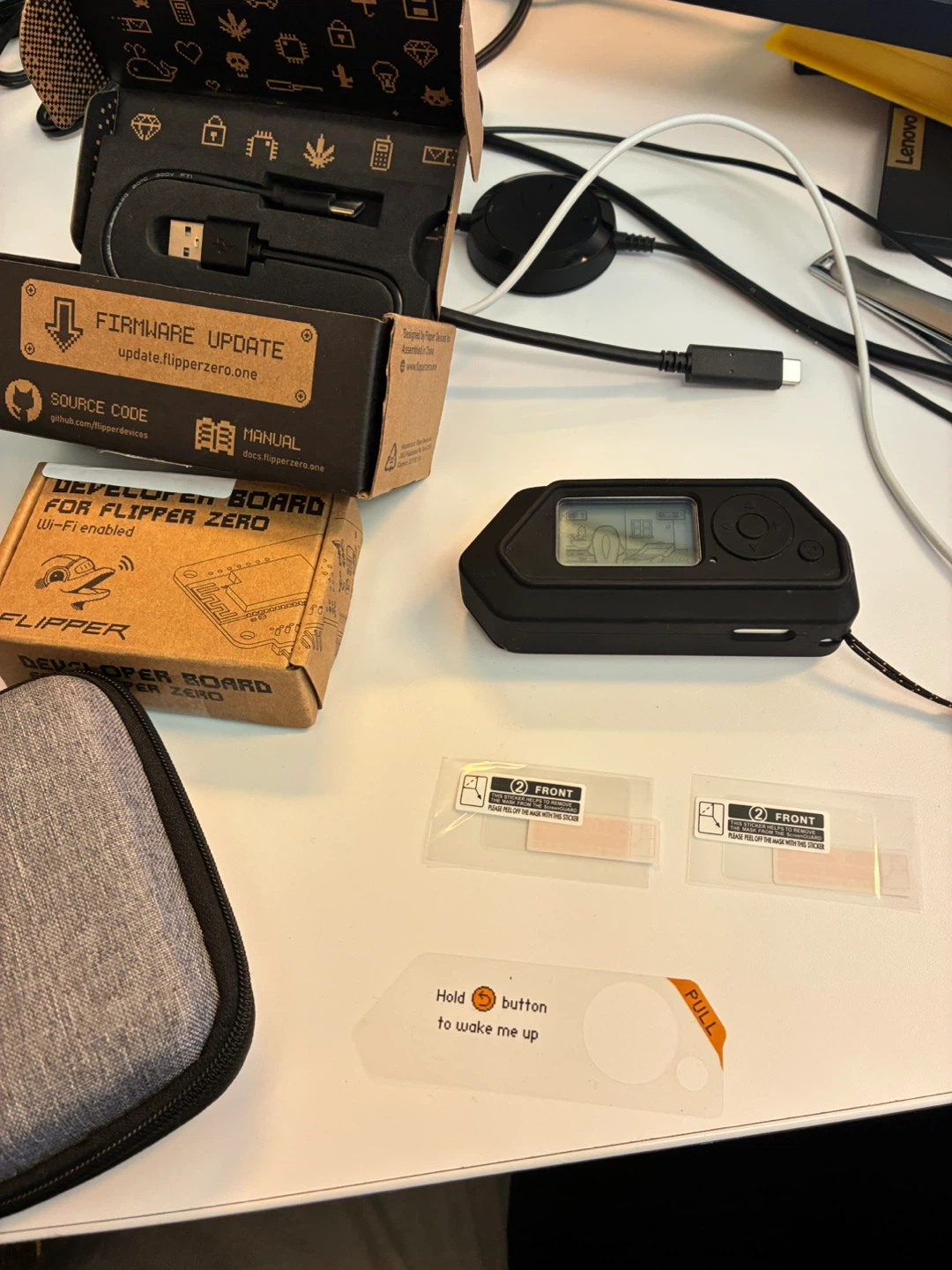 Flipper Zero Device with Accessories - photo 2
