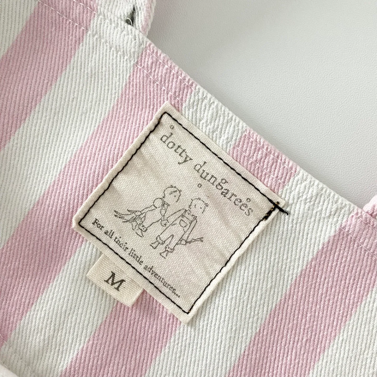 Dotty Dungaree Striped Overalls image indicator(9)