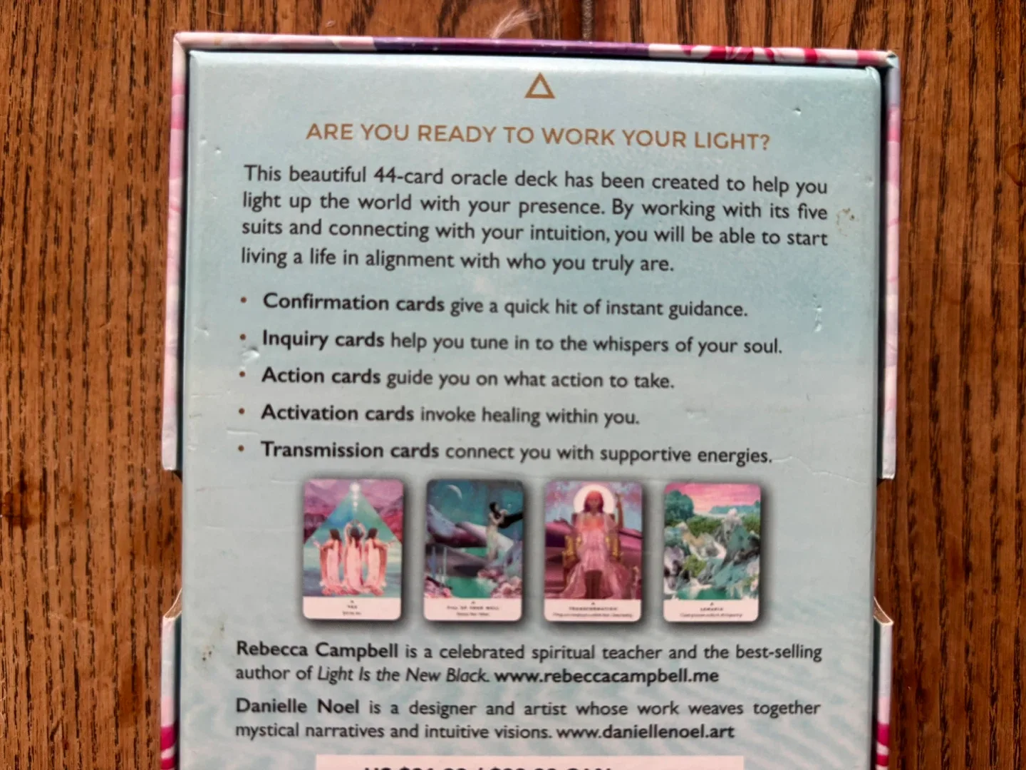 Work Your Light Oracle Cards by Rebecca Campbell image indicator(2)