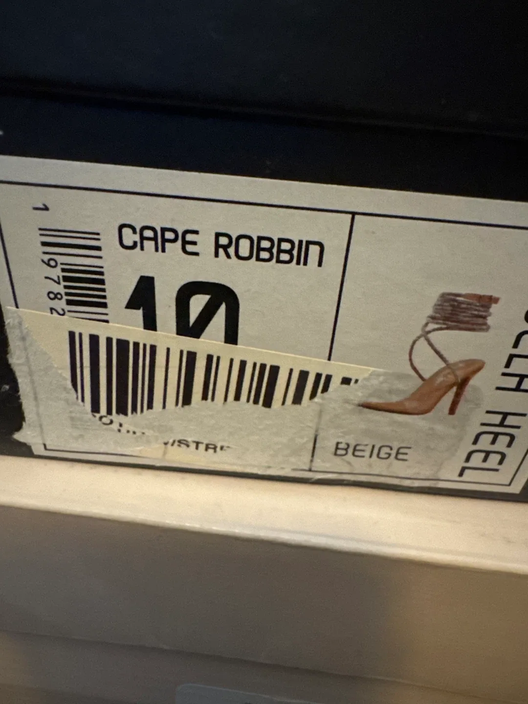 Cape Robbin Anjela Heels - Beige, Size 10 image indicator(3)