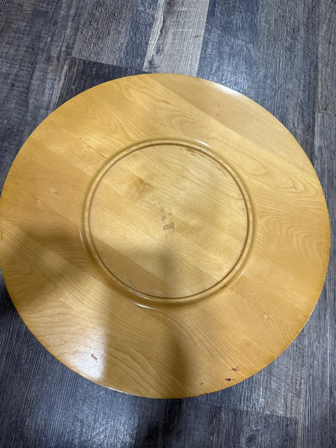 Wooden Lazy Susan Turntable - photo 3