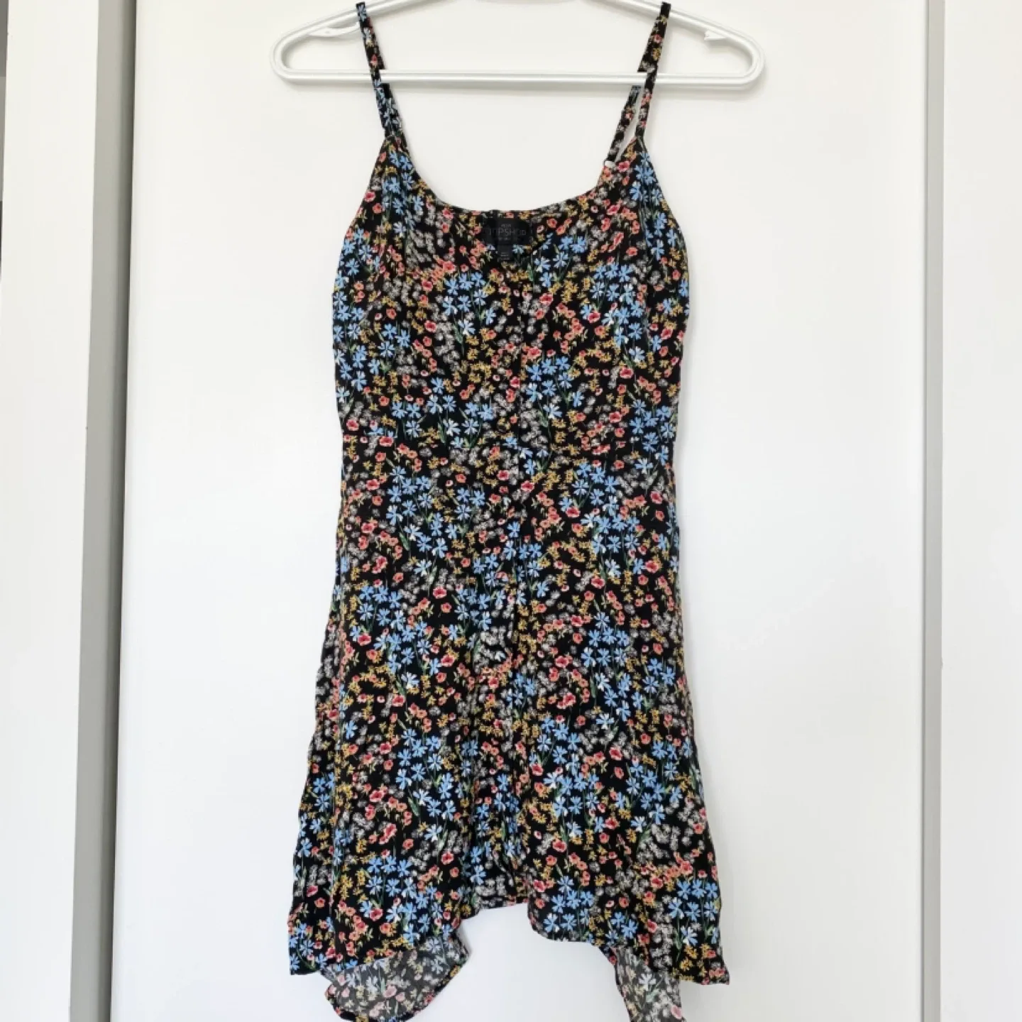 TOPSHOP Short Floral Sun Dress (0)