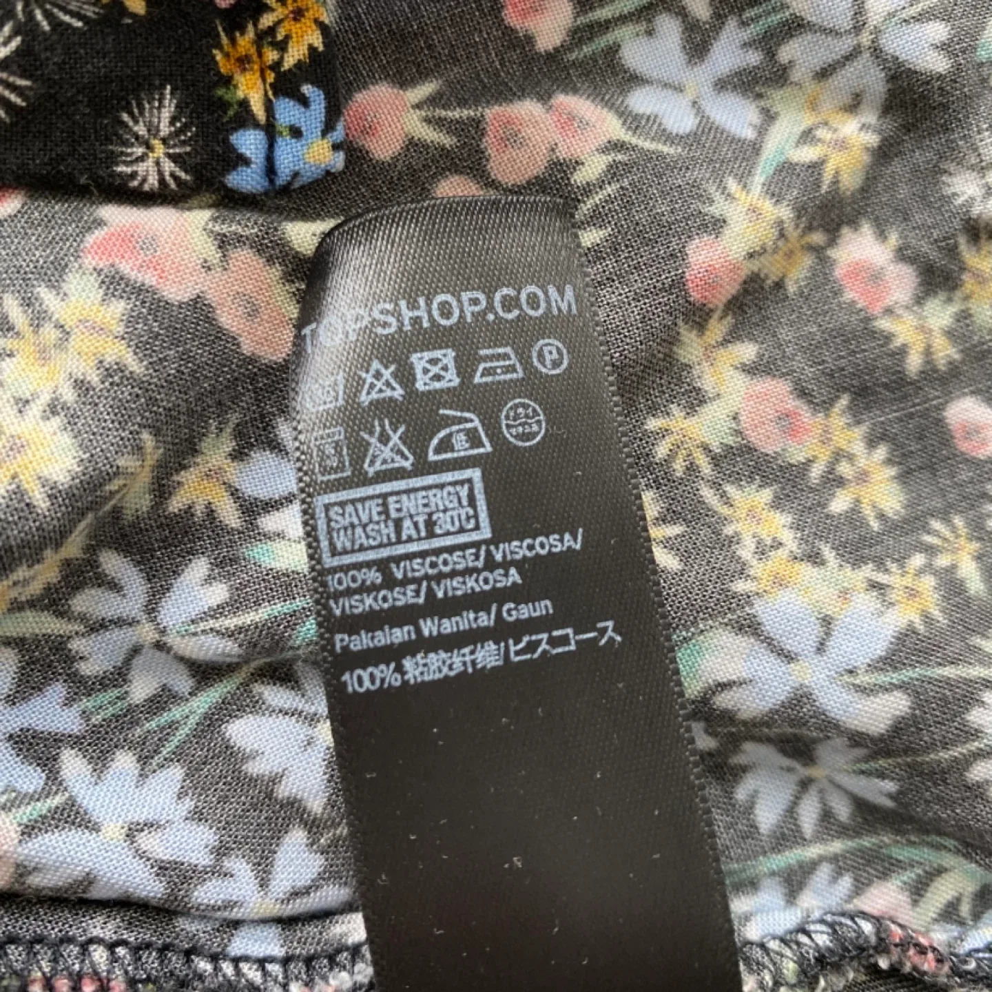 TOPSHOP Short Floral Sun Dress (0) image indicator(3)