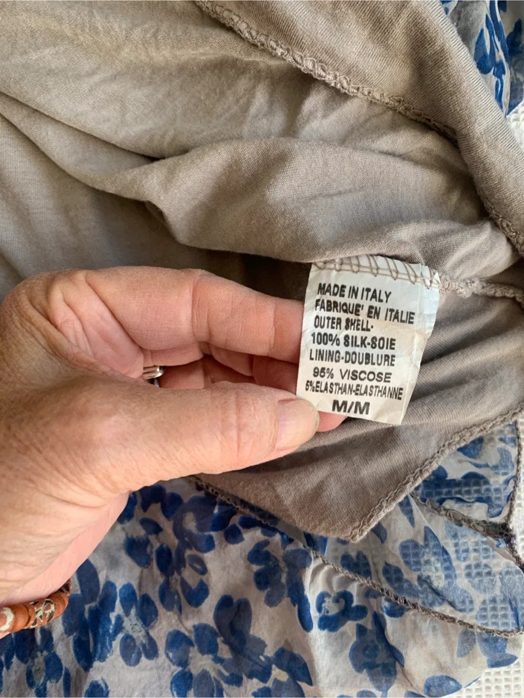 Giusy Silk Blend Blouse - Size M image indicator(3)