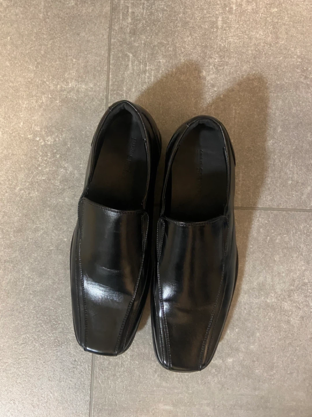 Call It Spring Black Dress Shoes - Size 12