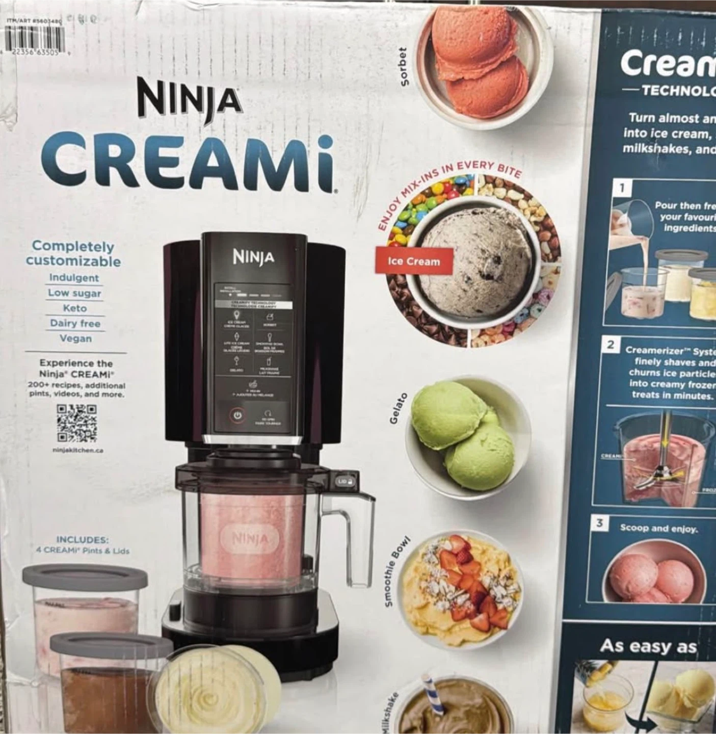 Ninja CREAMi Ice Cream Maker