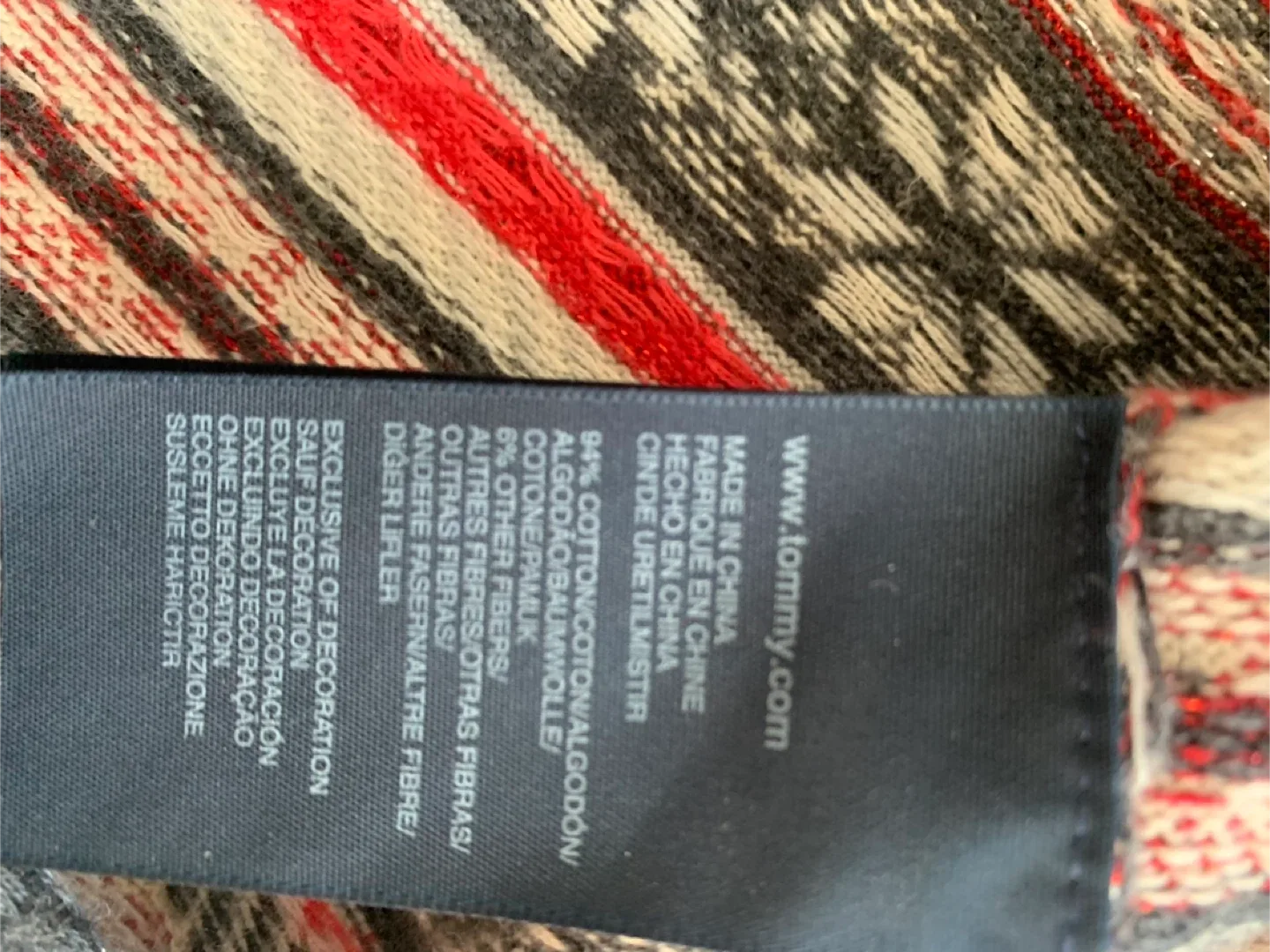 Tommy Hilfiger Knit Sweater Dress - Size L image indicator(3)