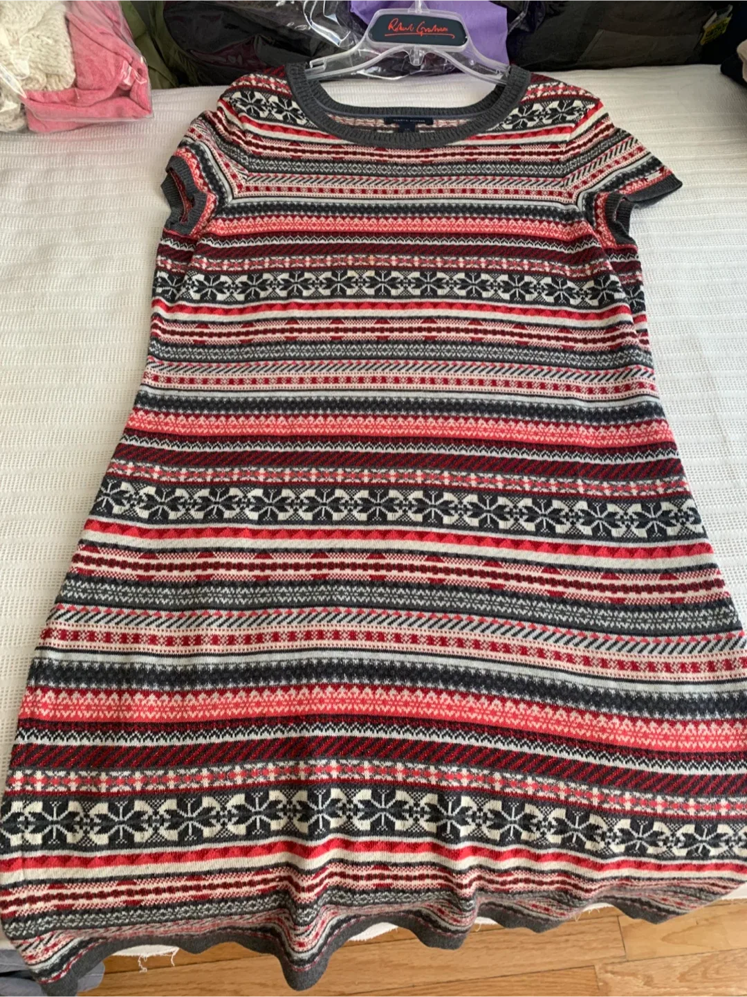 Tommy Hilfiger Knit Sweater Dress - Size L