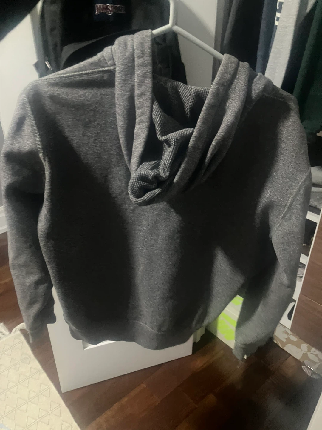 Gray Polo Zip Up - photo 3