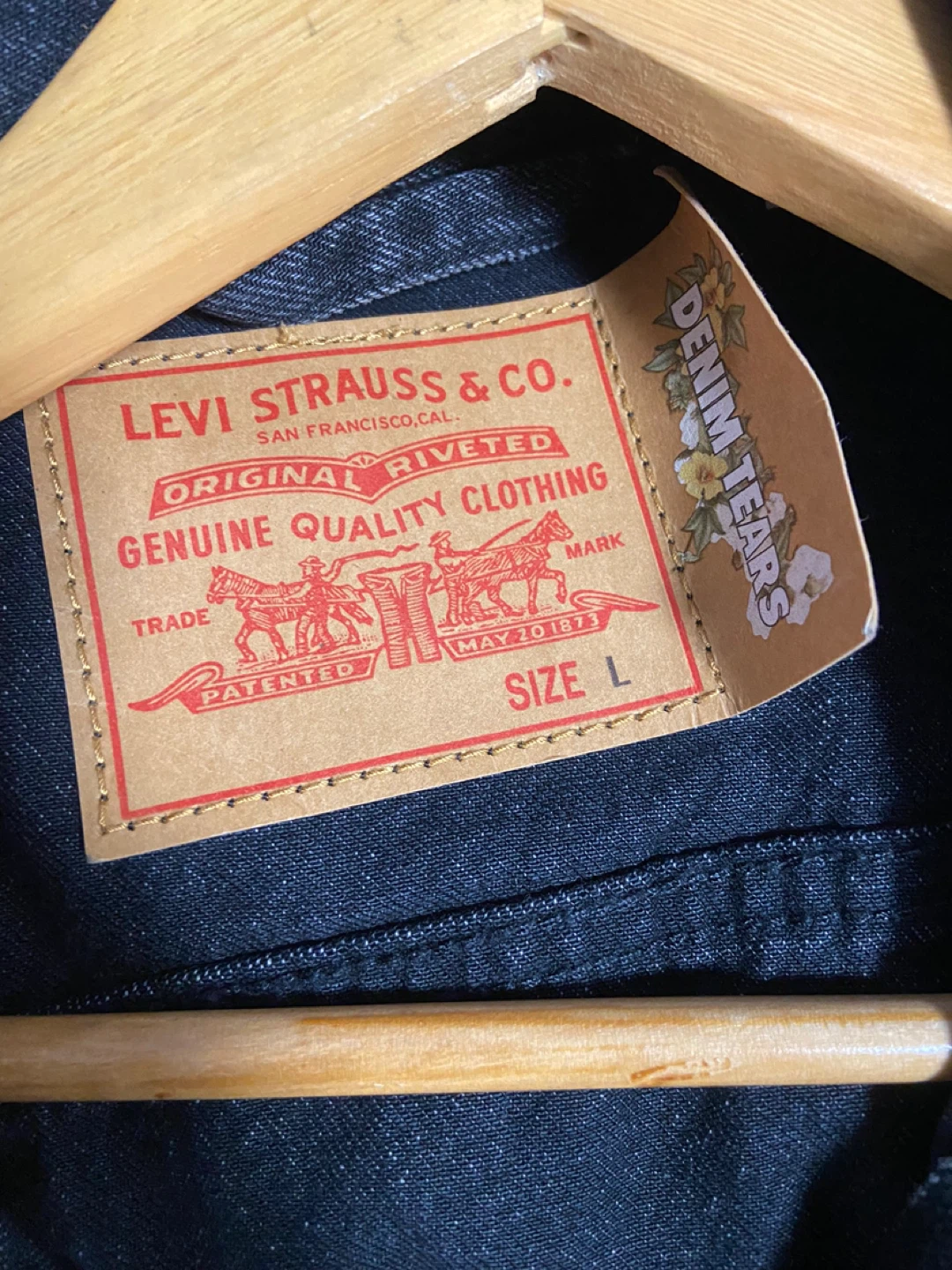 Levi Strauss & Co. x Denim Tears Jacket - Size L - photo 3