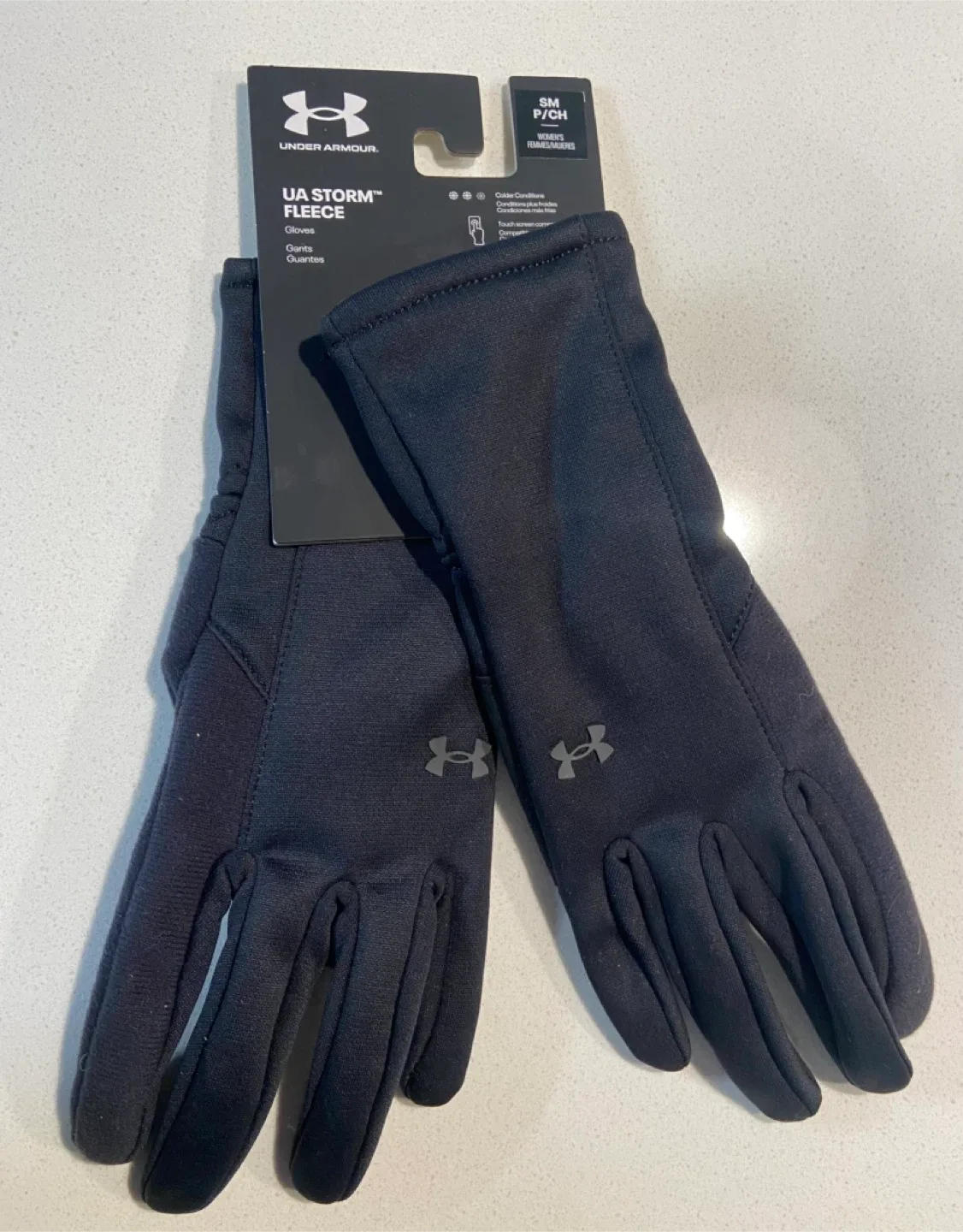 NEW Ladies Under Armour UA Storm Fleece Gloves - Small image indicator(9)