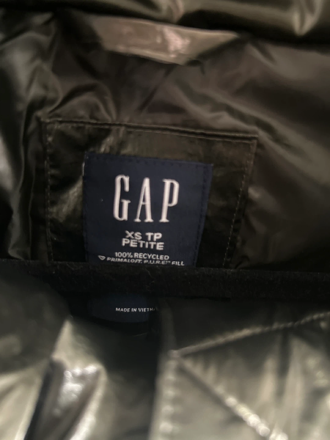 GAP Petite Puffer Jacket - Size XS - photo 2