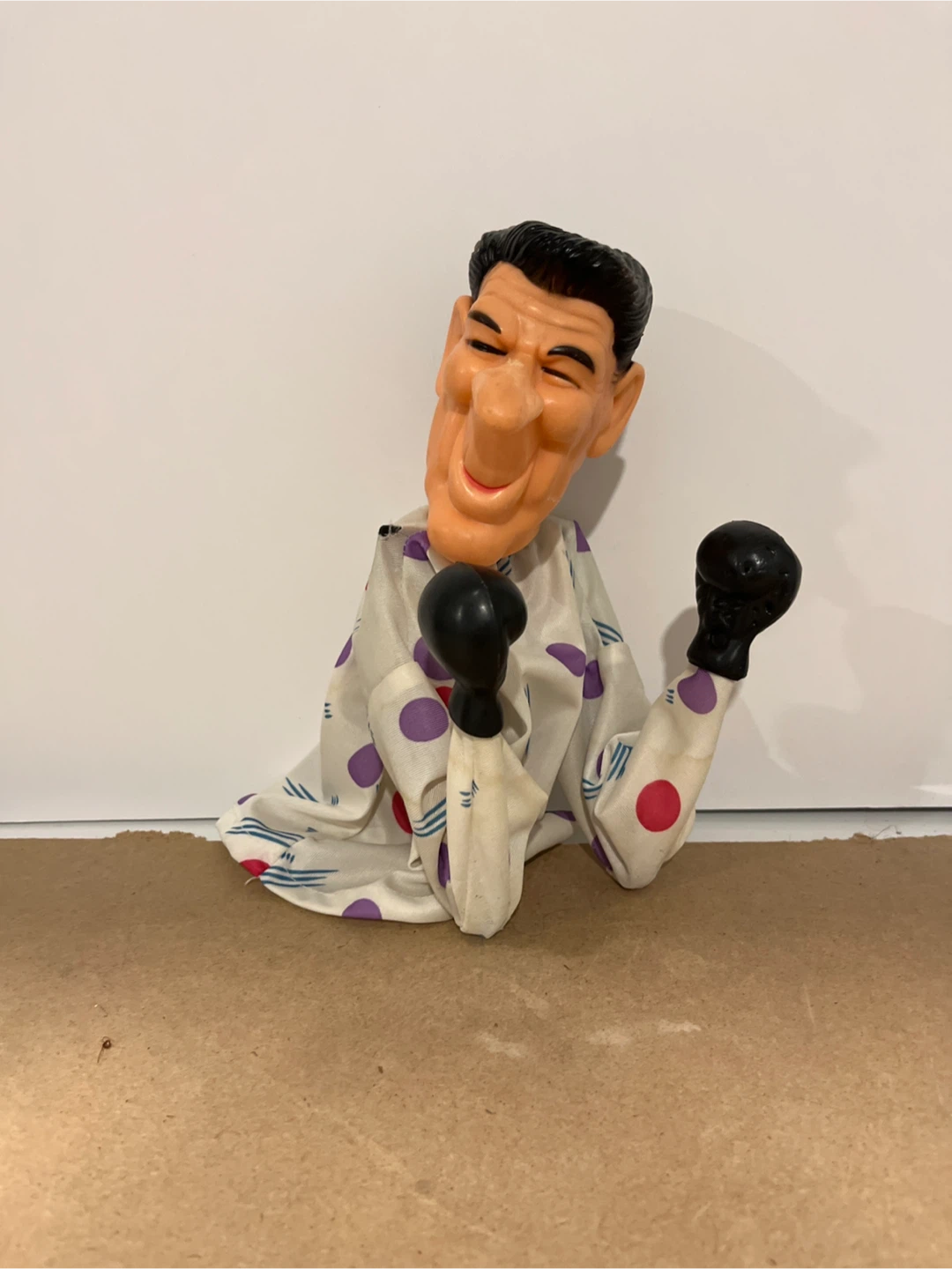 Vintage Boxer Marionette Puppet